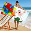 Peter Griffin Print Beach Towel, Large Soft Quick Dry Towel for Beach Camping Swimming