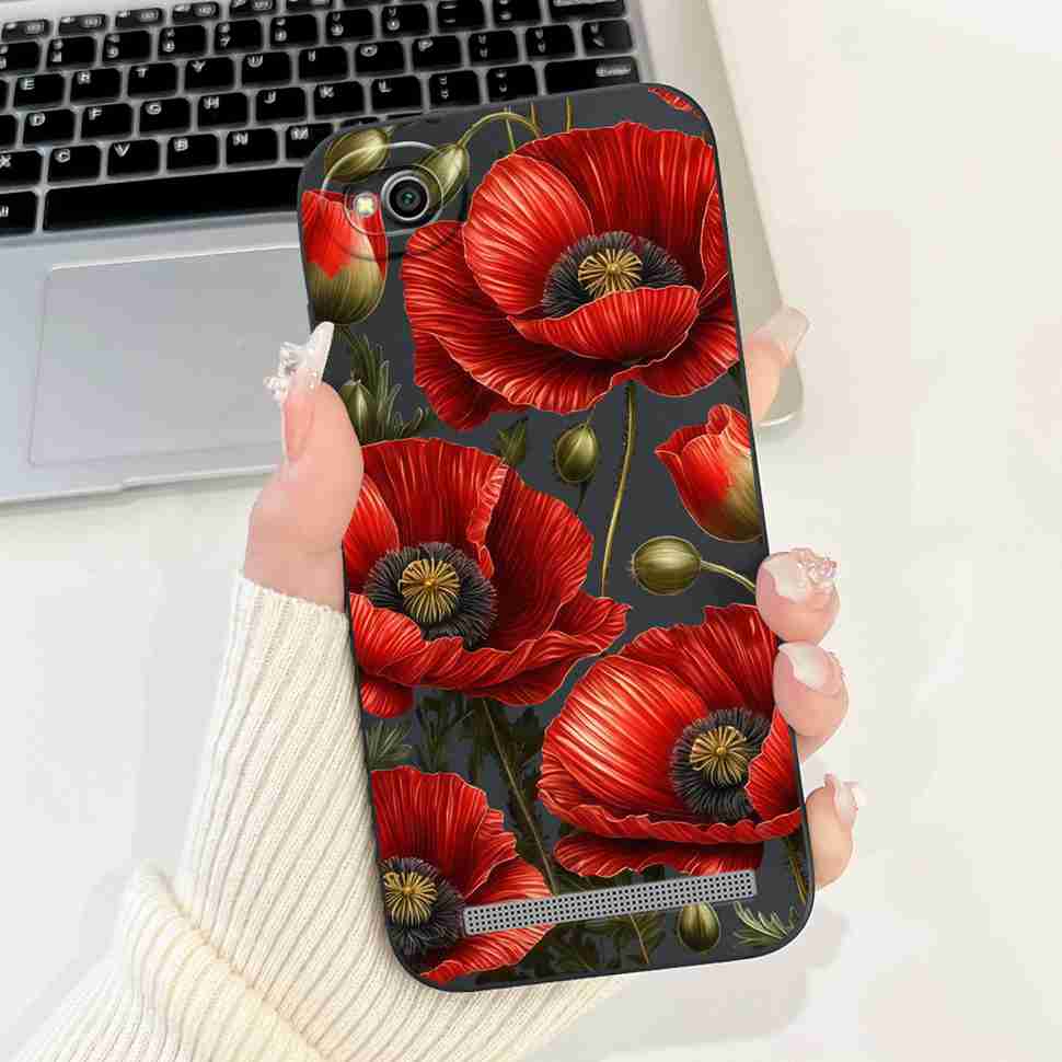 For Xiaomi Redmi 5A MCG3B Case Colorful Flowers Soft Silicone Cover For Redmi 5A redmi 5a MCG3B 5.0" Cute Rabbit Bumper Shell