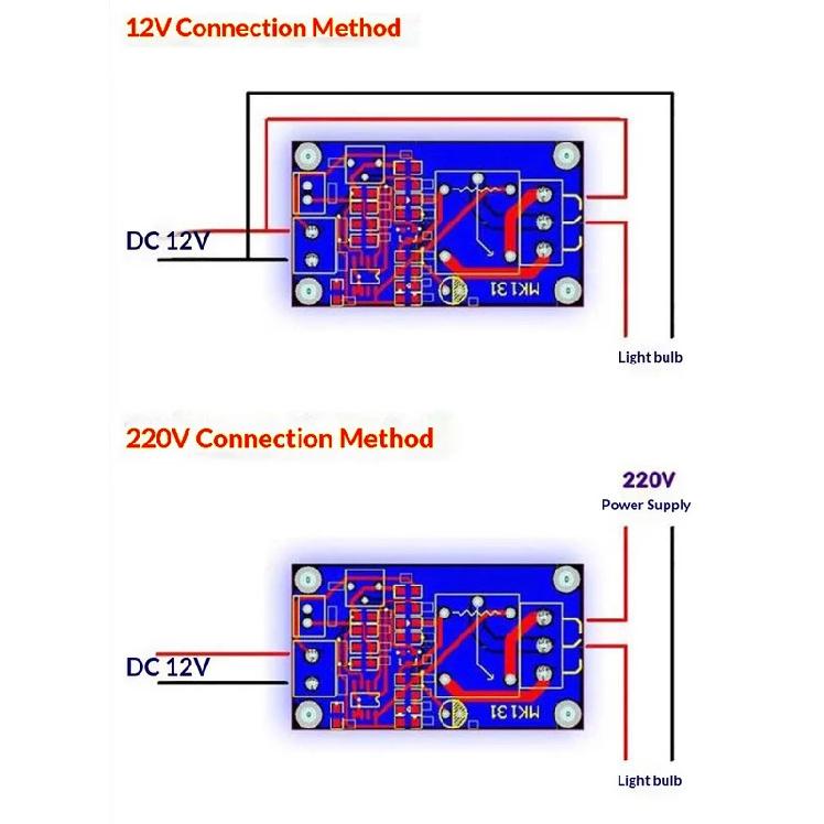 5V 12V 24V Light Sensor Switch Module Photosensitive Relay Light Control Brightness Detection