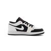 Jordan Air Jordan 1 Abrasion Resistant Low Top Vintage Basketball Shoes Unisex Black White 553558-067(team1098SBOX)