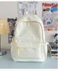 Schoolbag new Korean ins high value fresh and sweet star backpack junior high school students lightweight large capacity backpack