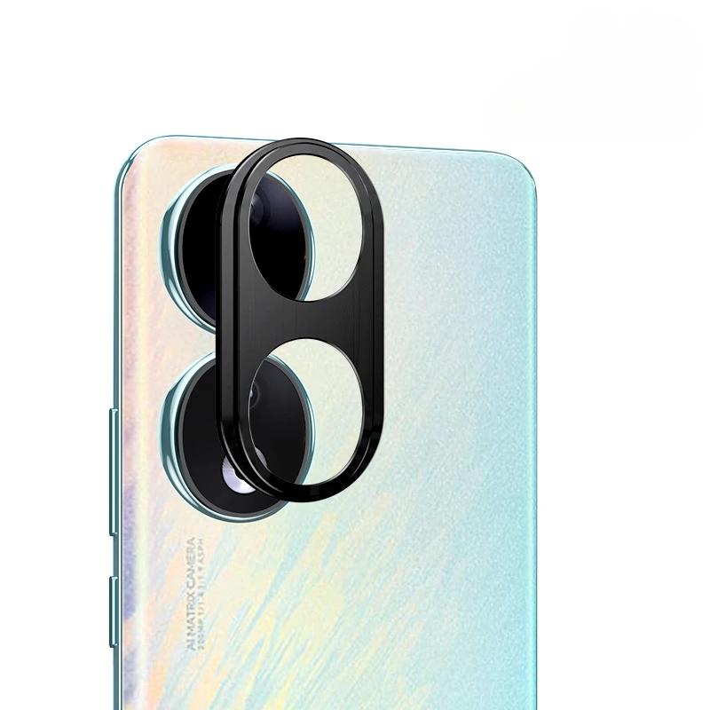 

Роскошный чехол для объектива камеры для Honor 90 Lite 5G, задняя алюминиевая металлическая защита объектива камеры для Honor90 90Lite, кольцевая пленка для объектива For Honor 90