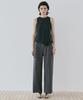 Baillie Layered Flap Pants (Charcoal)