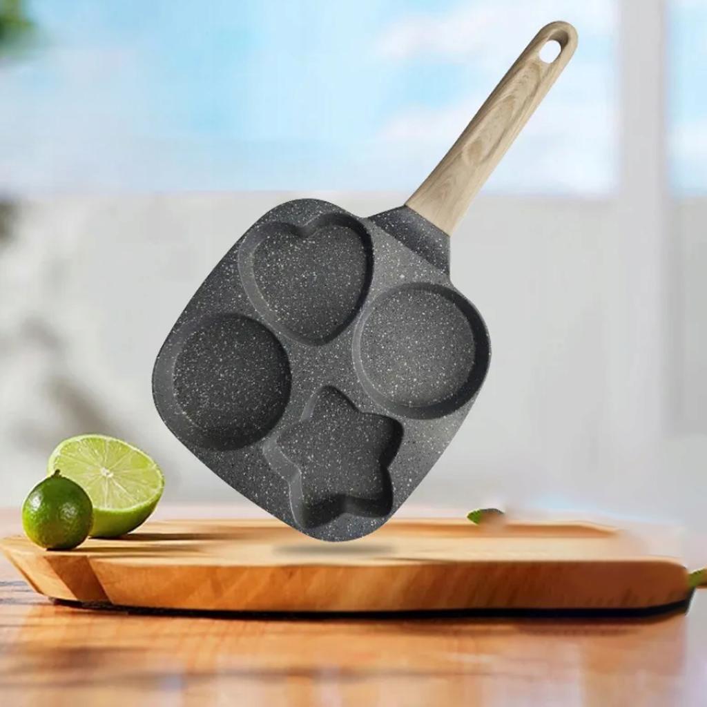 Patelnia Do Jajek I Placków 4 Wzory Non-Stick (Nieprzywierająca)