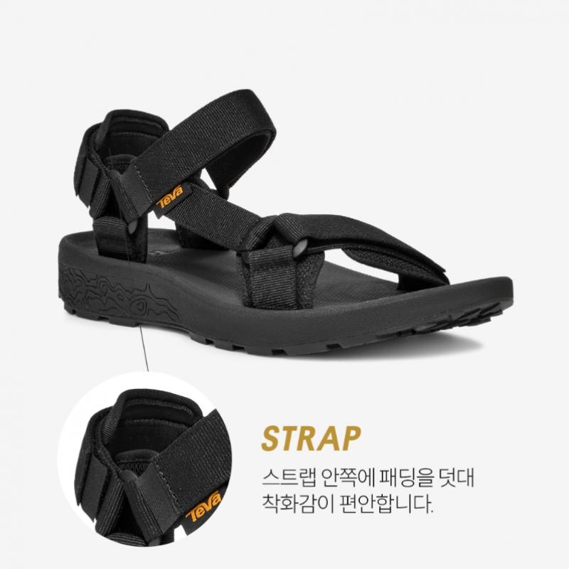 Teva Men S cuShioned Outdoor Water Sandal Black Stvm2510510 Blk