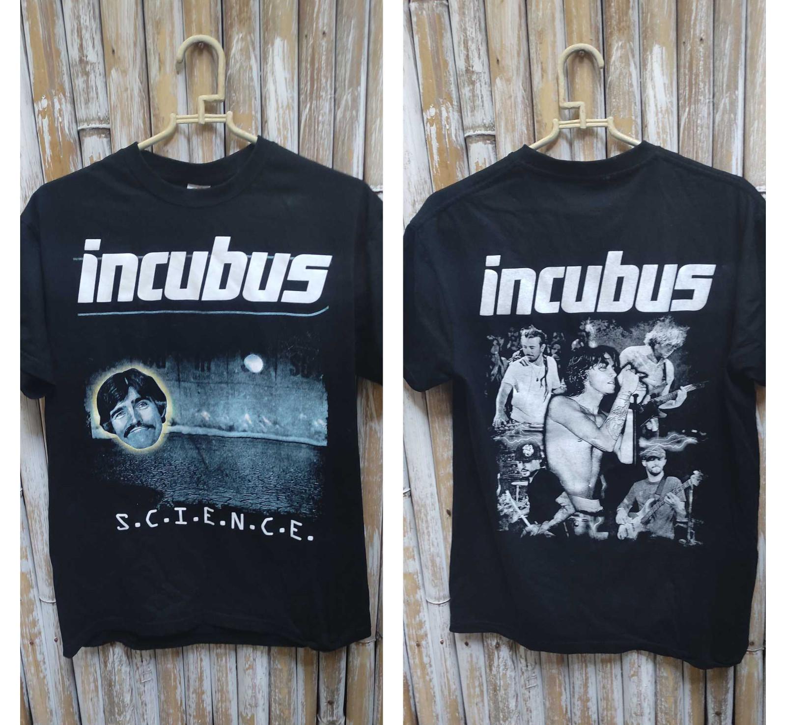 Incubus Band Science Album Music Unisex T-Shirt Cotton Full Size S-5XL PR338 L