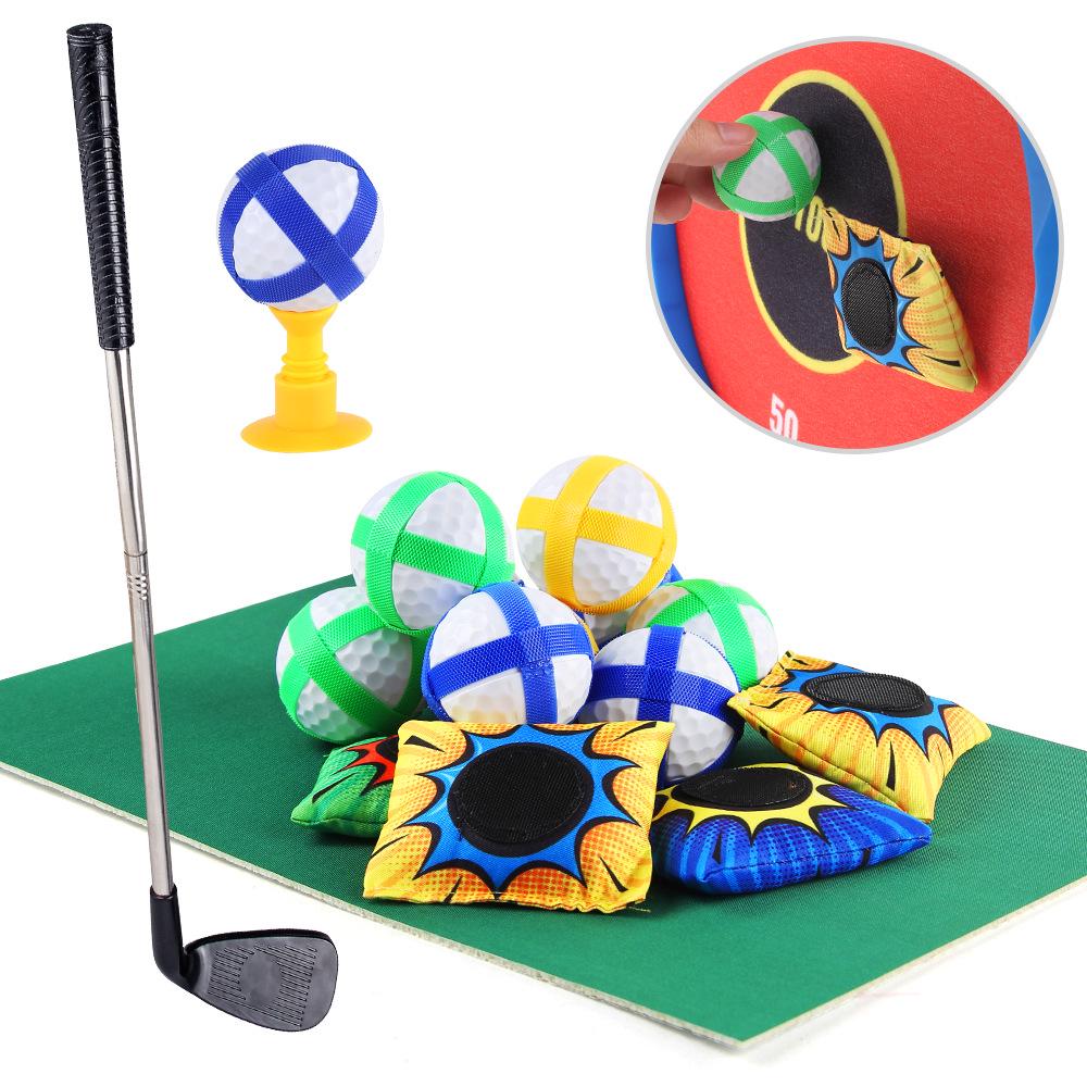 Multi-Function Light-up Children's Golf Set for Indoor & Outdoor Play & Parent-Child Interaction