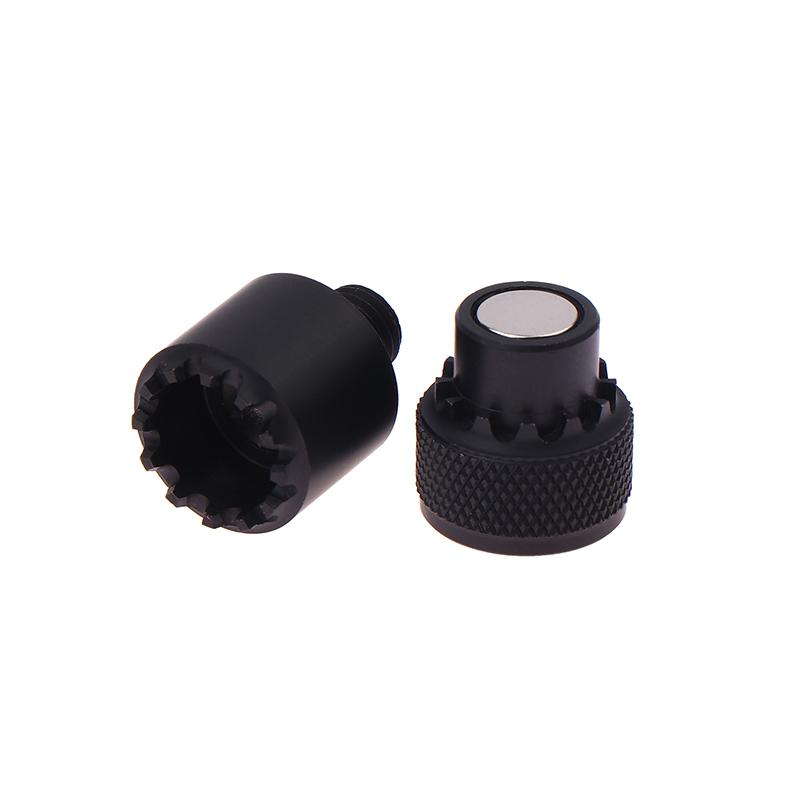 1 Pièce Adaptateur de Pêche N45 Connecteur à Changement Rapide Avec Aimant Alliage d'Aluminium Connecteur de Support de Canne à Pêche Pour Dispositif Détecteur de Touche
