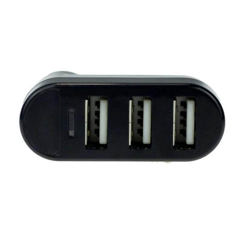 Laptop for PC Hub USB Rotate Splitter Mini Adapter 3 Ports