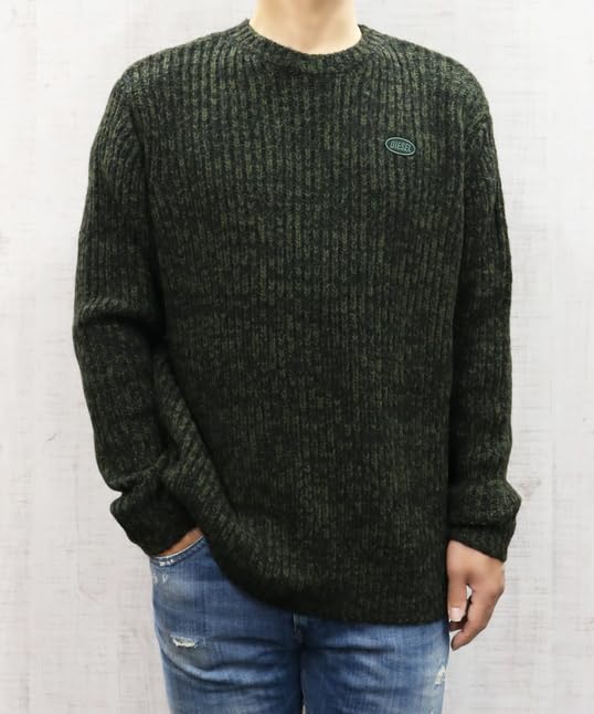 Diesel Pullover Knit Size L Men's K-SAN-LIN (A19808RKNBH 5IX), Green,