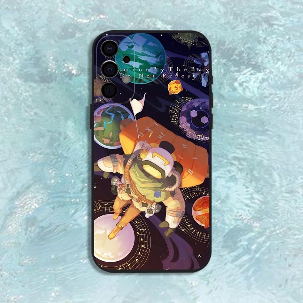 Cool O-Outer Wilds Phone Case For Samsung S25,S24,S21,S22,S23,S30,Ultra,S20,Plus,Fe,Lite,Note,10,9,5G Black Cover