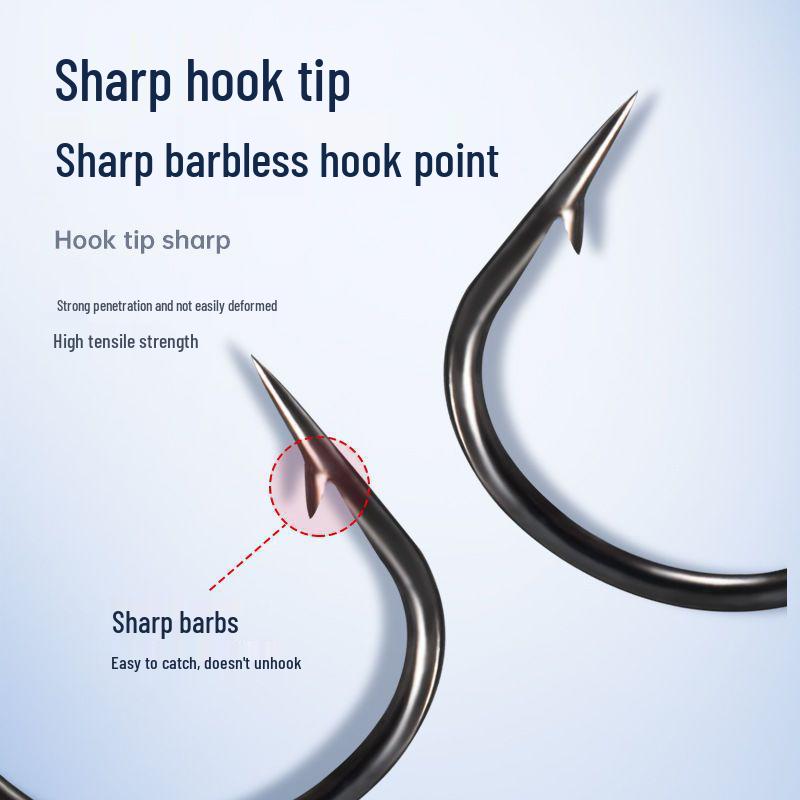 Verbesserter Anti-Haken Jigkopfhaken mit Barsch-Lockenrute Weichköder