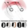 Universal Charging Cable For Wearable Device Activity Monitor 1M Length Ideal For Home Office Travel And Gym Use