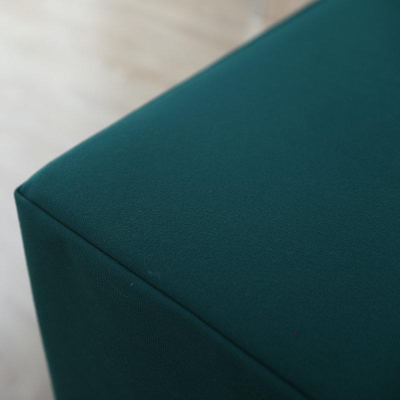 Maßgefertigte Konferenztischdecke, Verdickte Konferenztischdecke, Schlammtischdecke, Konferenztischrock, Tischrock, Dunkelgrün Königsblau