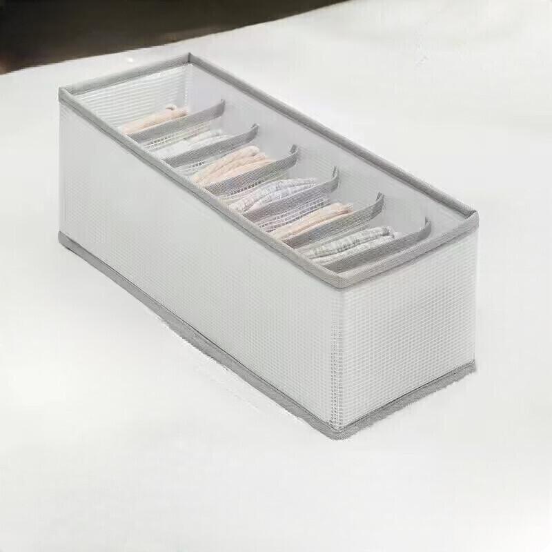 Zhaiwanjia Foldable 12-Grid Storage Organizer - 4 Pcs Grey Set