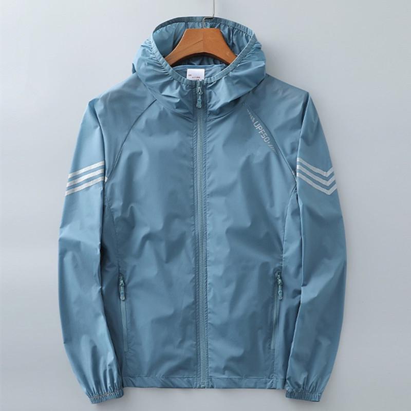 Ultra-Thin UV Protection Windbreaker: Men s  Women s Breathable, Outdoor Fishing Jacket XL