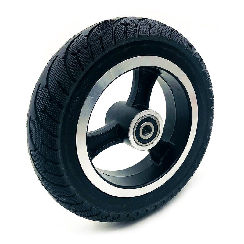 Mobility 200x50 Scooter Wheelchair Wheels Tyre 8x2 Inch Solid Tire and 10mm Alloy Wheel Hub for Gas Scooter Electric Scooter