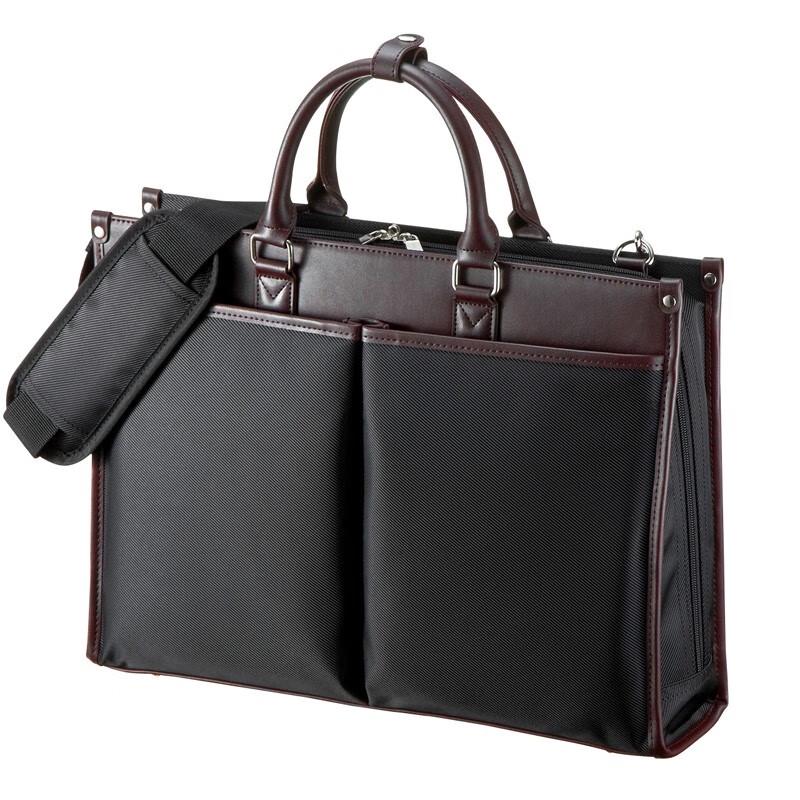 SANWA BAG-C40BK 15.6-inch Laptop Shoulder Bag
