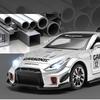 1:32 GTR R35 CSR2 Alloy Sports Car Model Diecast Metal Toy Vehicles High Simulation Pull Back Collection Kids Toys Gift