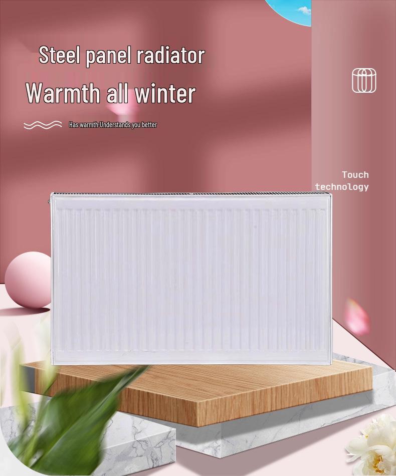 Steel Double Waterway Wall-Mounted Self-Heating Panel Radiator for Home