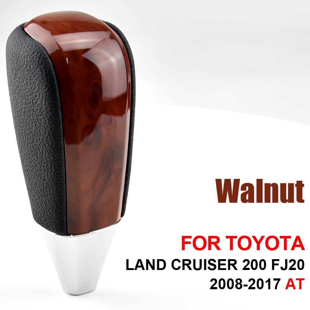 Car Gear Shift Knob Lever Stick Accessories For Toyota Land Cruiser 200 FJ20 2008-2017