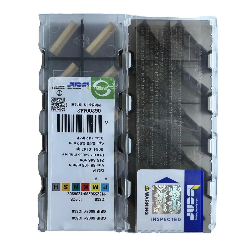 ISCAR / GRIP6005Y IC830    / Industrial indexable carbide inserts 10 Pcs