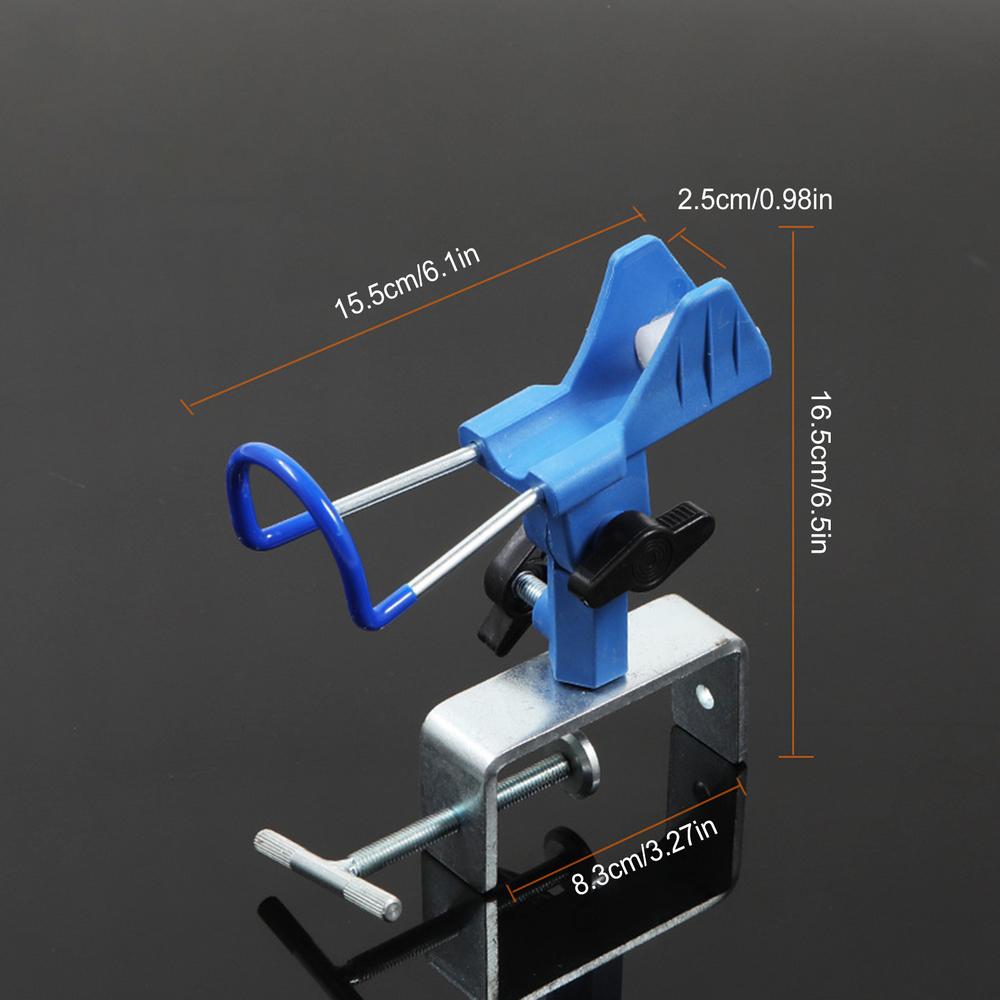 Boat Fishing Rod Holder Support Adjustable Non Slip Metal Base Clamp On Rod Rest Rack Edges Dock Canoe Docks