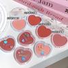 Lameila Single Color Heart Blush Palette Matte Flattering For Olive Skin