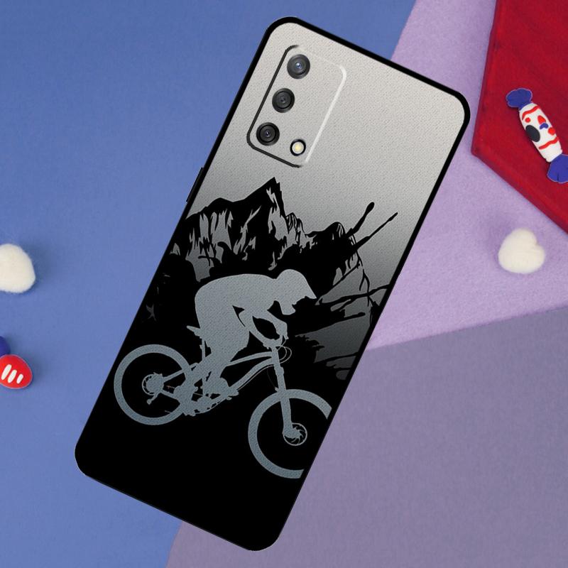 Cycling Bike Case For Oppo A60 A80 A40 A6 A5 Pro A15 A16 A17 A57 A94 A74 A54 A76 A96 A18 A38 A58 A78 A98