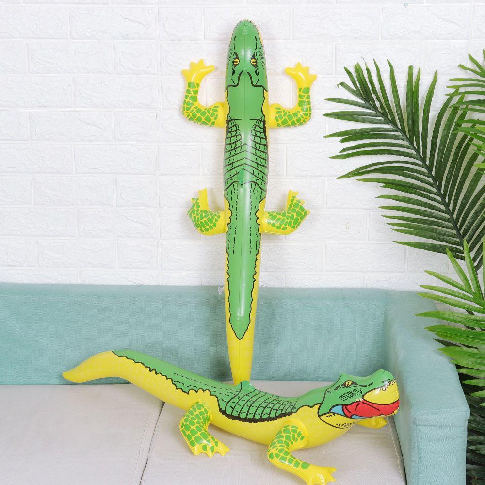 Funny Water Toys Summer Beach Alligator Balloon Inflatable Crocodile Inflatable Toys Crocodile Toy