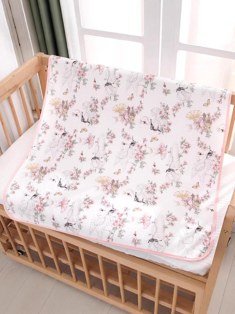 Coussinet en Coton Respirant Imperméable pour Bébé (Urine) et Menstruel: Étanche et Lavable pour Toutes les Saisons