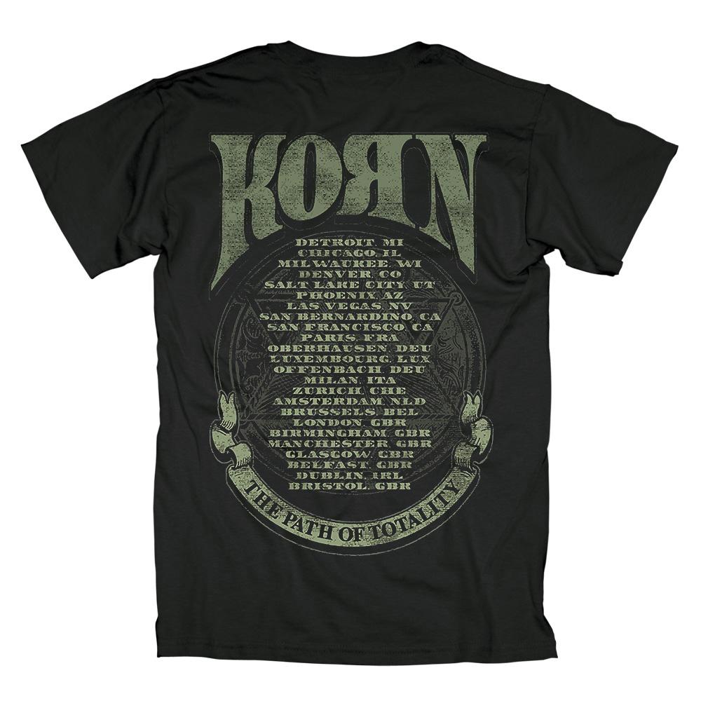 KORN Cohen Band Metal Rock Heavy Metal Punk Europäische und Amerikanische Musik Baumwolle Herren und Damen Rundhals Lockeres T-Shirt