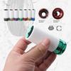 Ensemble d'outils de protection de jante de roue coloré en 3 pièces