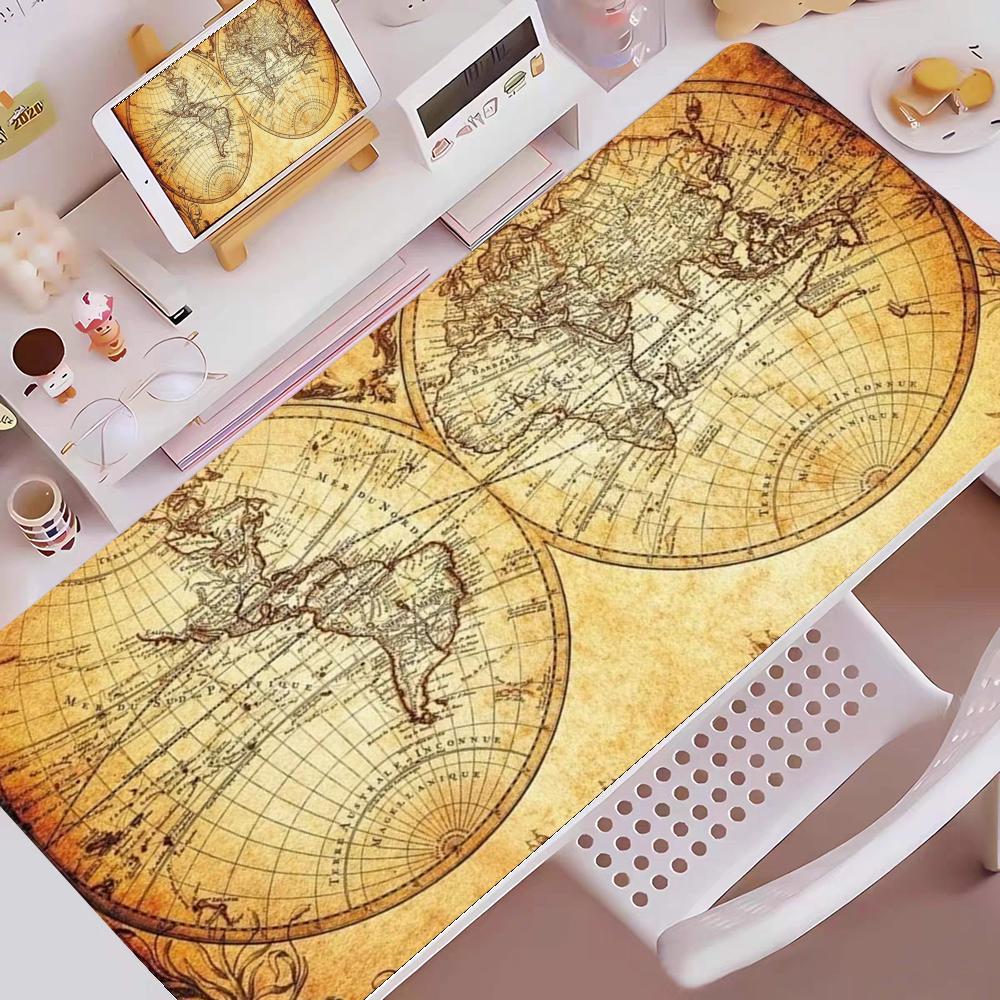 World map Mouse Pad Esports gaming mouse pad oversized personalized desk pad keyboard mouse pad