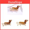 Animal Pet Dog Brooch Zinc Alloy Elegant Jewelry For Men And Women