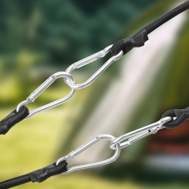 50/100/200CM Stretch Bundle Strap Elastic Bungee Cords with Hooks Lightweight Bikes Rope Tie Car Luggage Roof Rack Strap Hooks