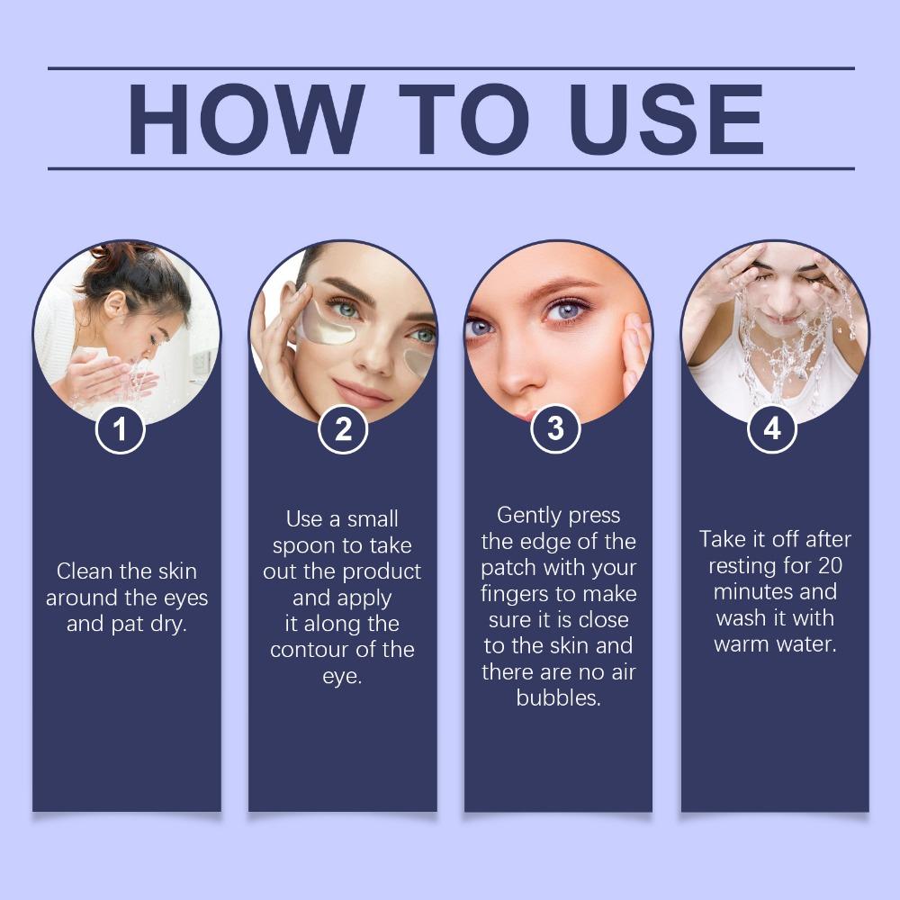 Hydratační a zpevňující oční maska pro šetrnou péči o pleť