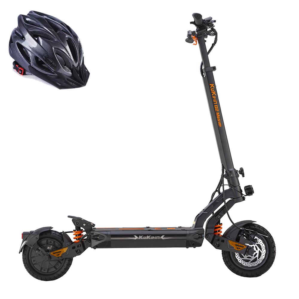 Kukirin G2 Master 2000W Dualantrieb E-Scooter, 52V 20.8Ah, 60km/h Höchstgeschwindigkeit, 70km Reichweite, 10" Reifen, Doppel-Scheibenbremse, Vollfederung, IP54