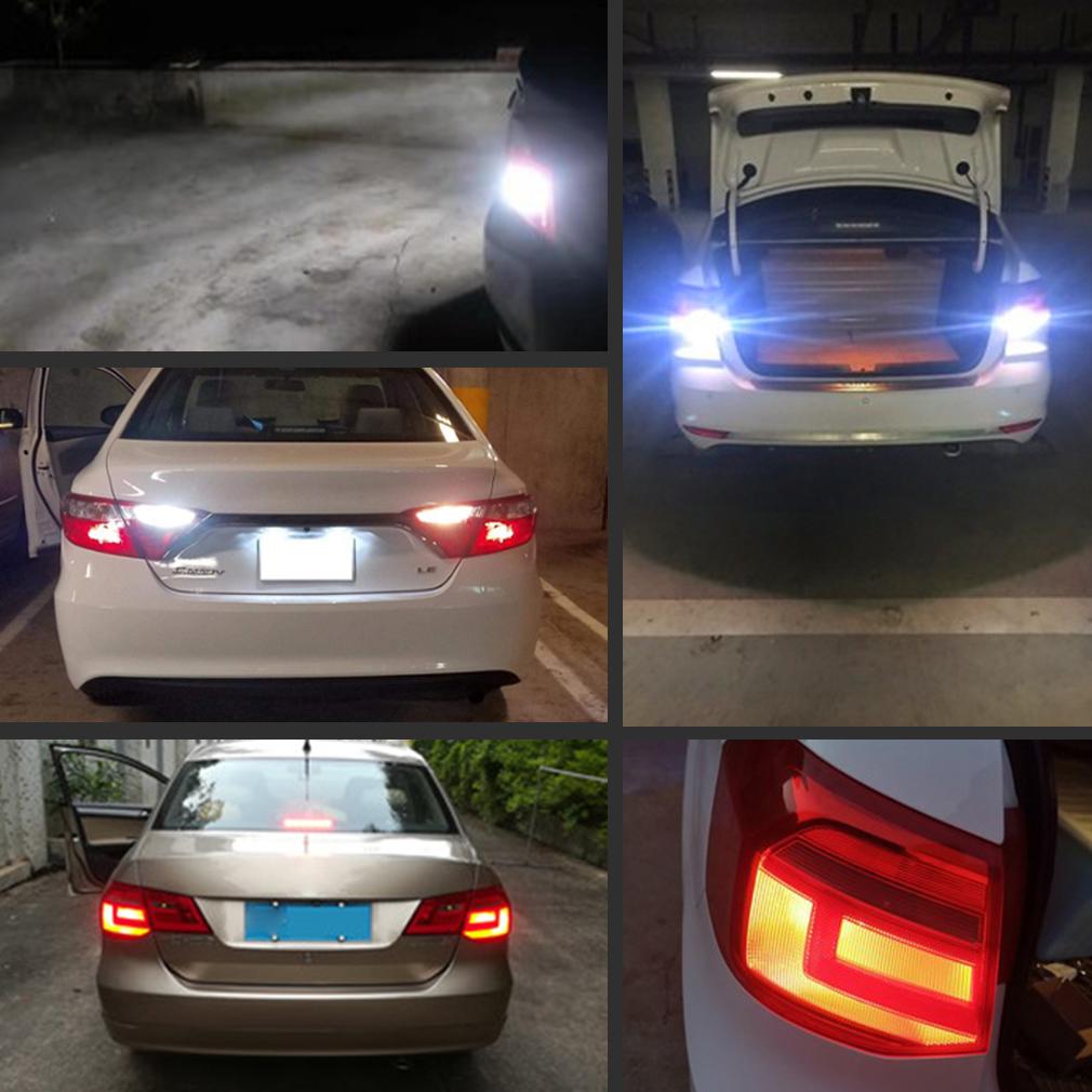 1Pc T20 LED Bulb W21/5W 7443 W21W 7440 WY21W Car Reverse Light 84SMD Auto Turn Signal Lamp 6000K White 12V 24V