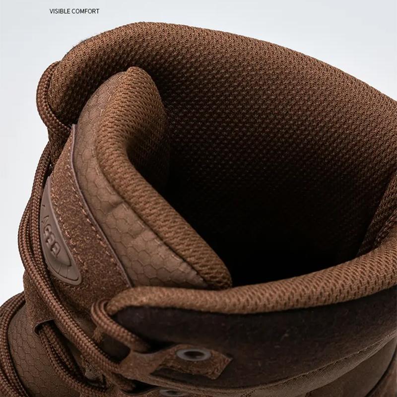 2024 Men Tactical Boots Army Boots Mens Desert Waterproof Work Safety Shoes Climbing Hiking Shoes Ankle Men Outdoor Boots