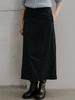 Peulibeo07 Floral Long Skirt Frfa01Sk01_Navy