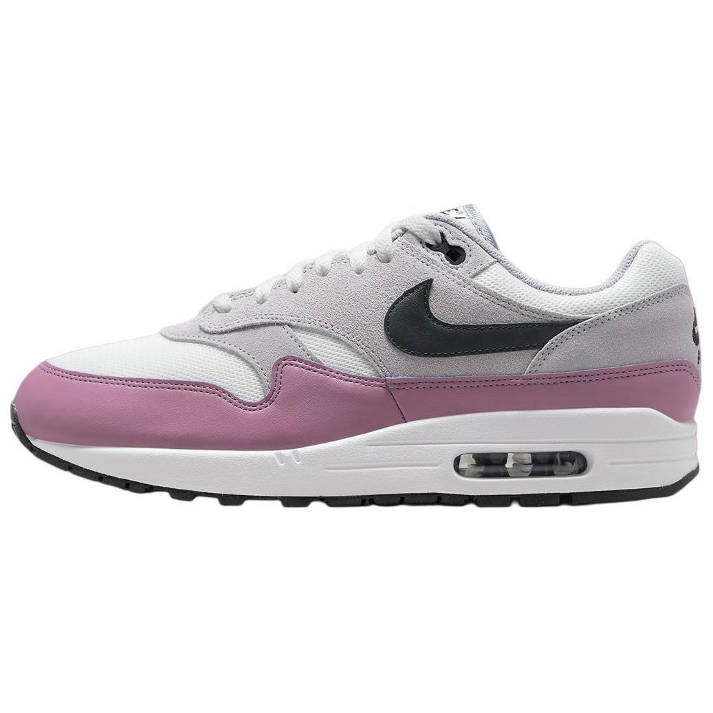 

Nike Air Max 1 Essential Wolf Grey Pink Men Sneakers Summit-White White Dark-Smoke-Grey FZ5808-104 41