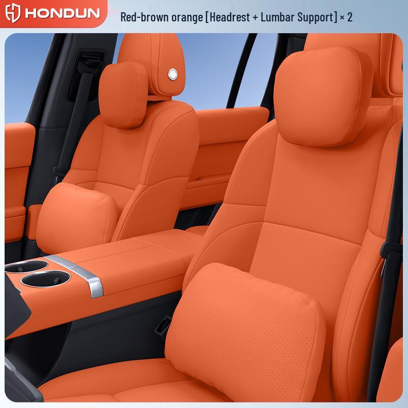 Essential Accessories for Hongqi S9T: Headrest, Lumbar and Neck Support Pillow, Waist Protection, Comprehensive Car Interior Décor
