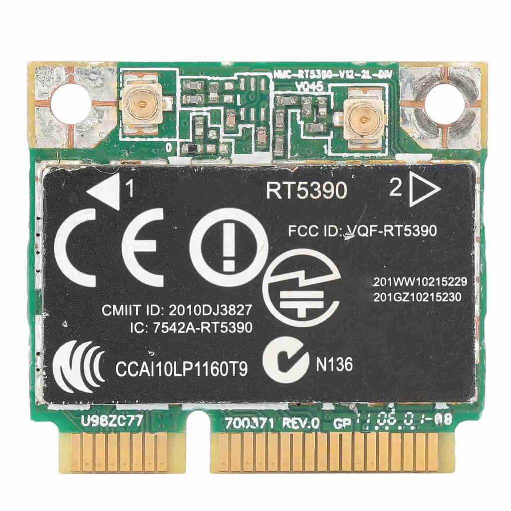 Wireless Network Card Wifi Adapter for HP Computer RT5390 SPS 630703‑001 Mini PCIE 802.11N