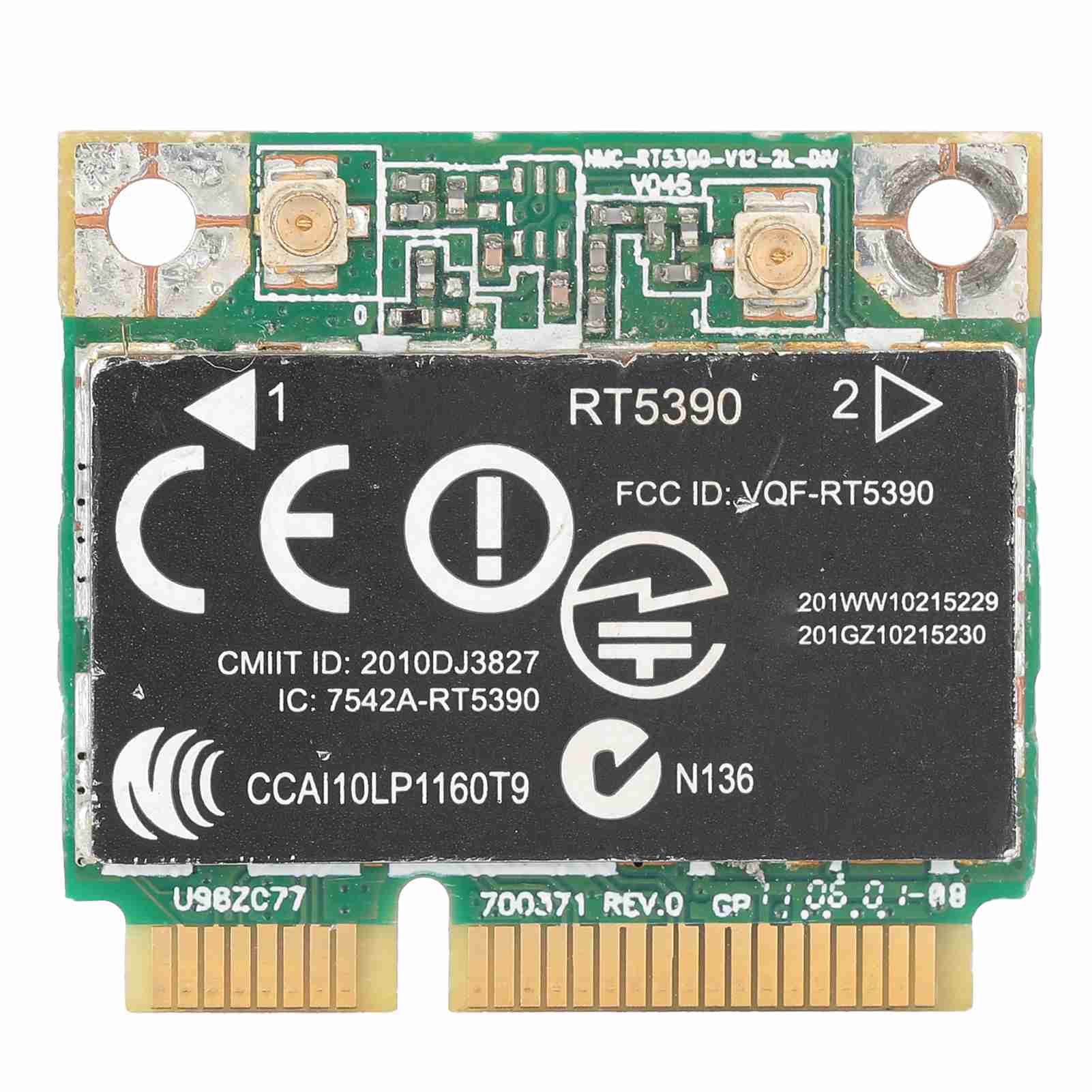 

Wireless Network Card Wifi Adapter for HP Computer RT5390 SPS 630703‑001 Mini PCIE 802.11N