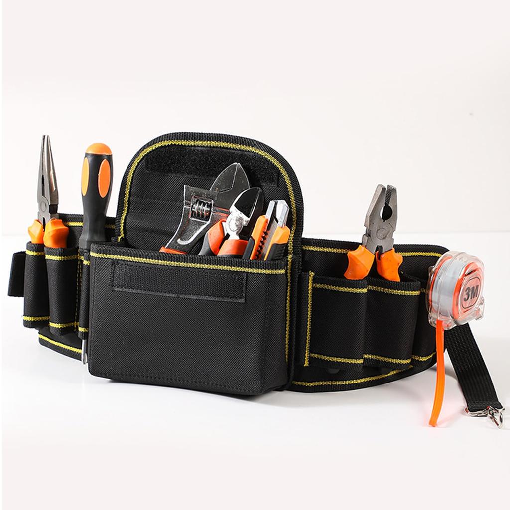 Botocoo Waist Tool Waist Bag for Carpenters and Waterproof and Oxford Compact Design To Prevent Tools from Work Bag for Field Electrical Tool Pouch