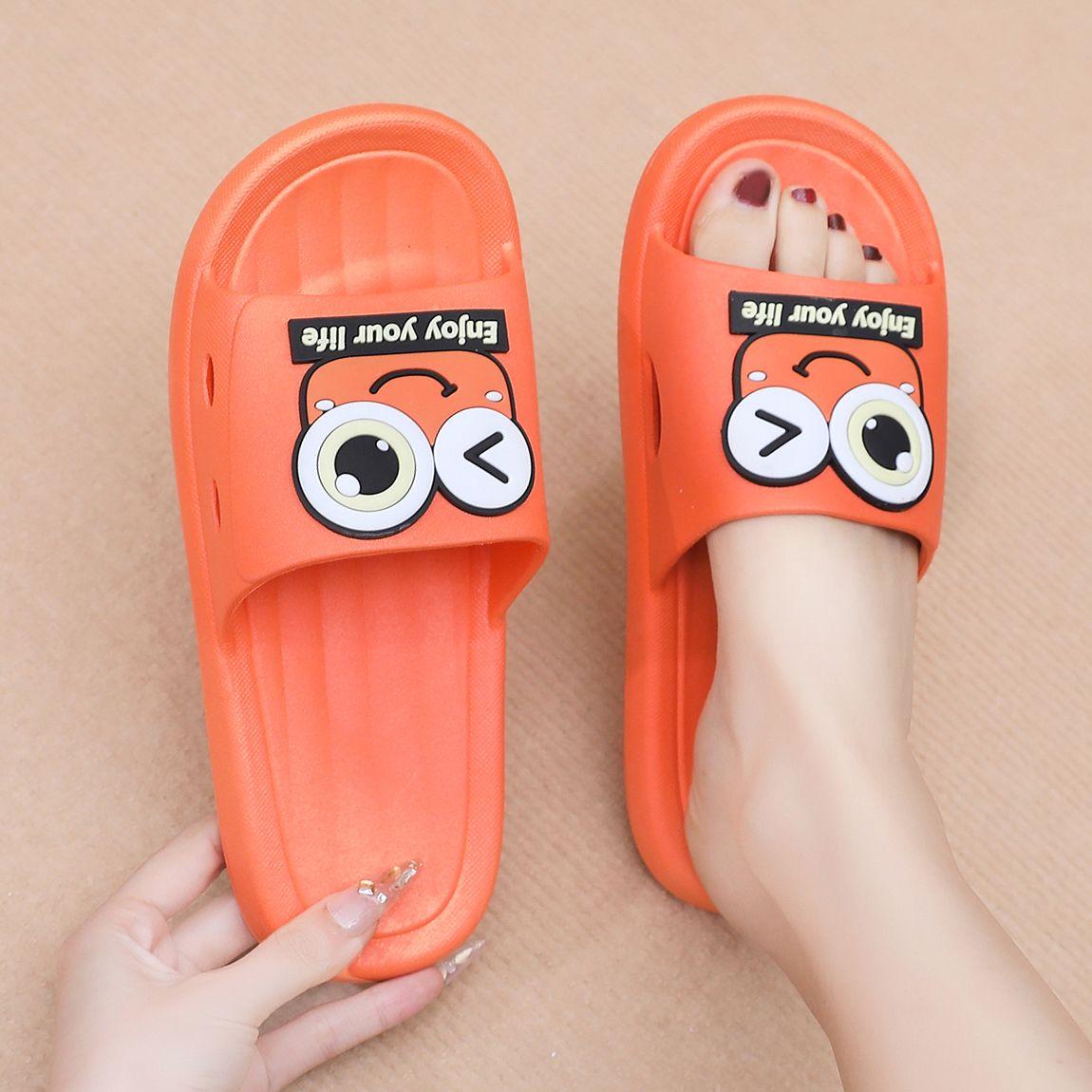 

Женские летние тапочки с рисунком - мягкие противоскользящие тапочки для ванной комнаты в общежитии, легкие тапочки 36-40