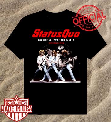 Status quo Band T-Shirt Baumwolle Für Männer Frauen Alle Größen Unisex T-Shirt