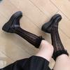 Lace Tube Socks Female Lolita Hollow Retro Lace Loli Japanese Sweet Net Socks Calf Socks Stacking Socks