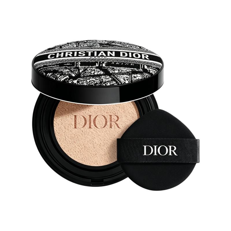 DIOR Карта Парижа Ограниченная серия Мягкий и яркий макияж-кушон Чистая кремовая кожа Осветляет кожу #1N Нейтральный белый